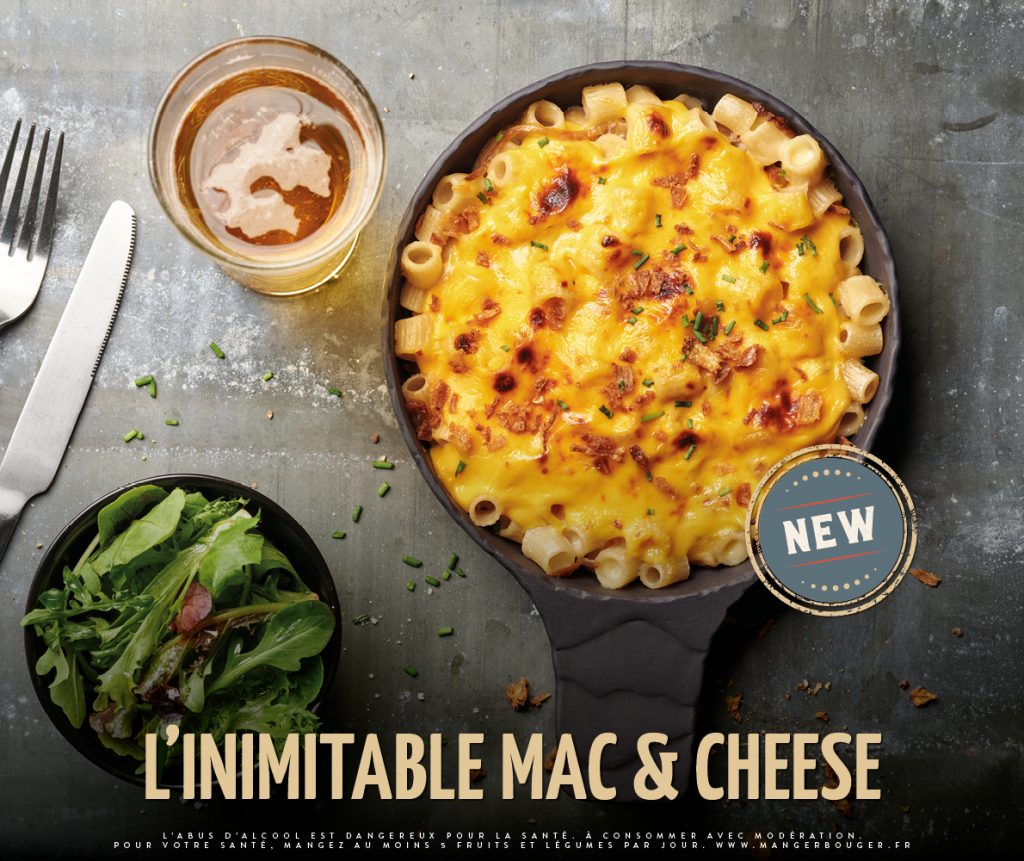 L’INIMITABLE MAC & CHEESE !