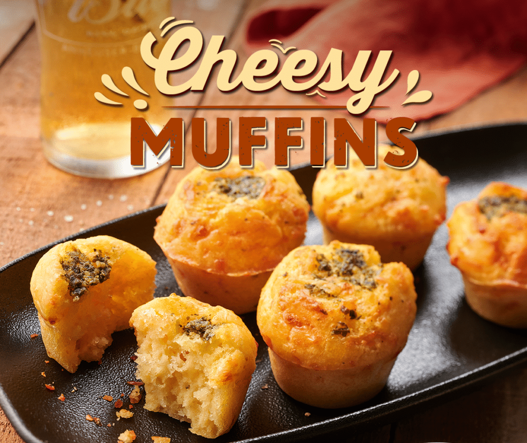 LE MEILLEUR MOYEN DE COMMENCER LE REPAS : LES CHEESY MUFFINS ! 🔥